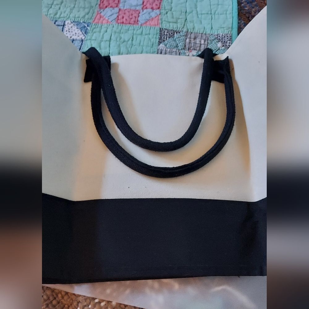 Nip Sturdy Canvas Tote "I'm Not Spoiled My Husban… - image 5